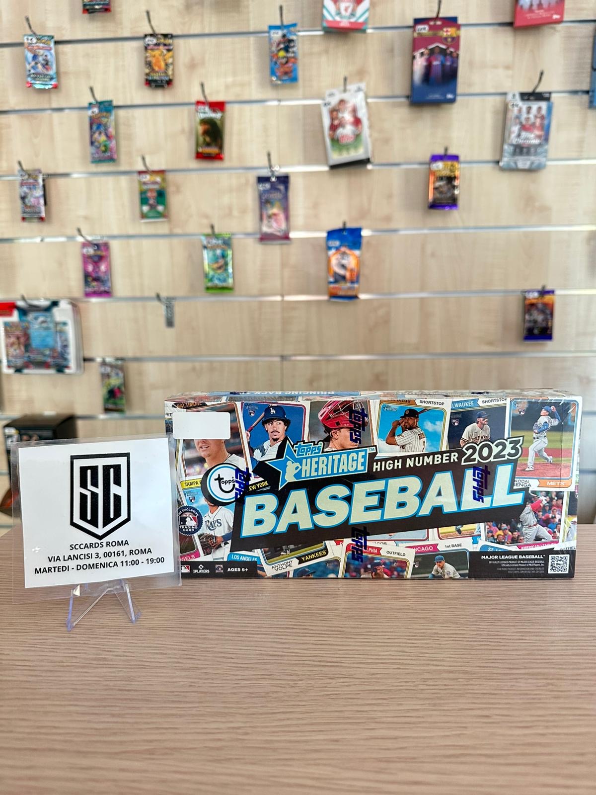 Topps Baseball Heritage High Number Box 2023