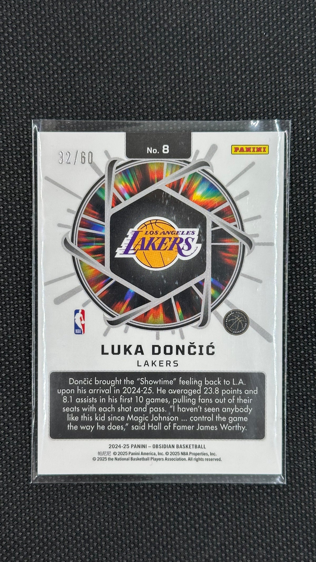 LUKA DONCIĆ supernova /60 panini