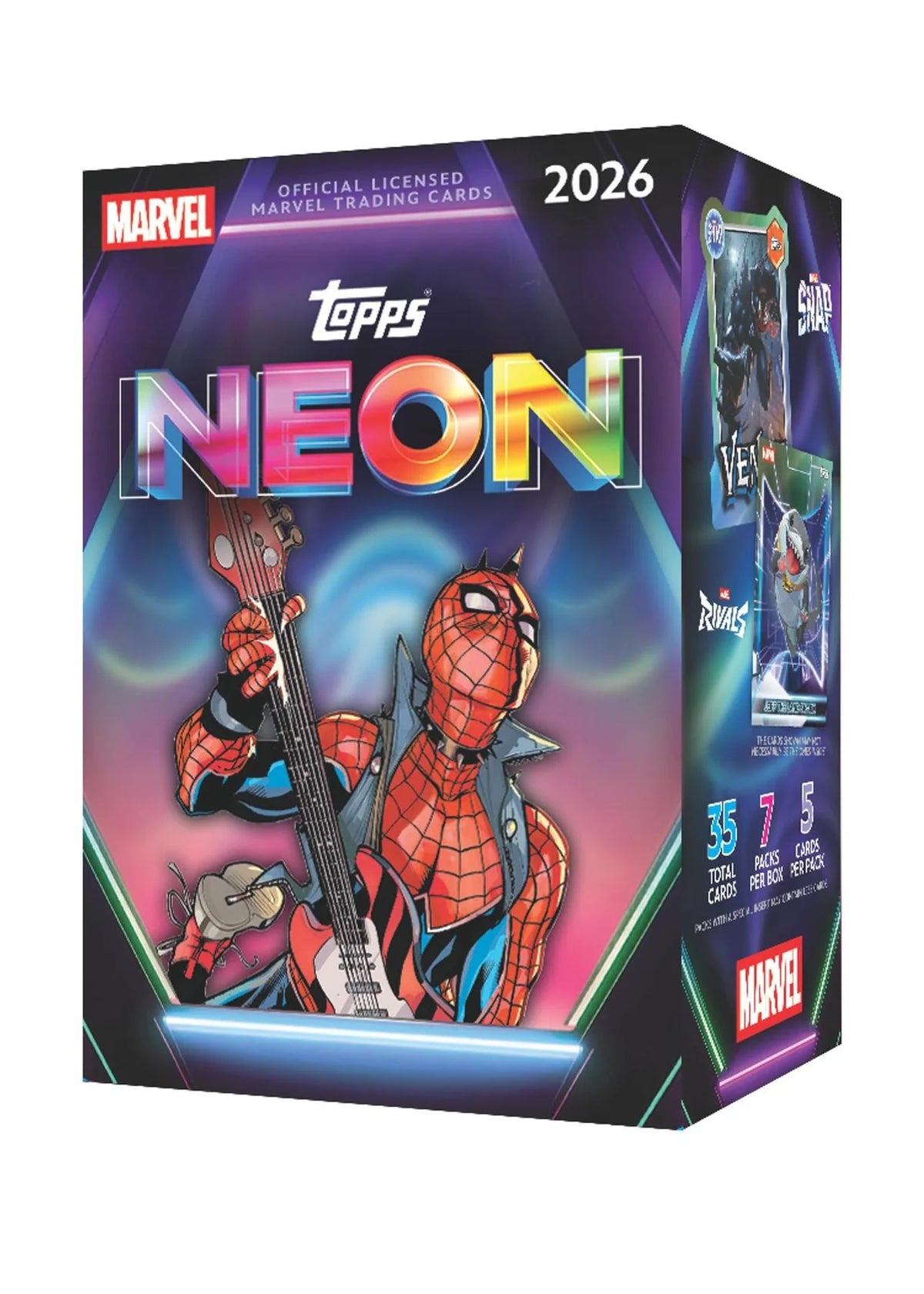 Topps Marvel Neon 2026 - value Box