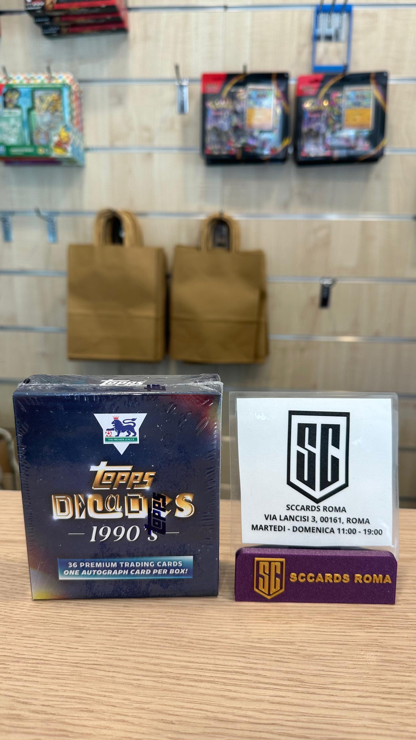Topps Decades Premier League EPL 90's Edition Hobby Box 2025