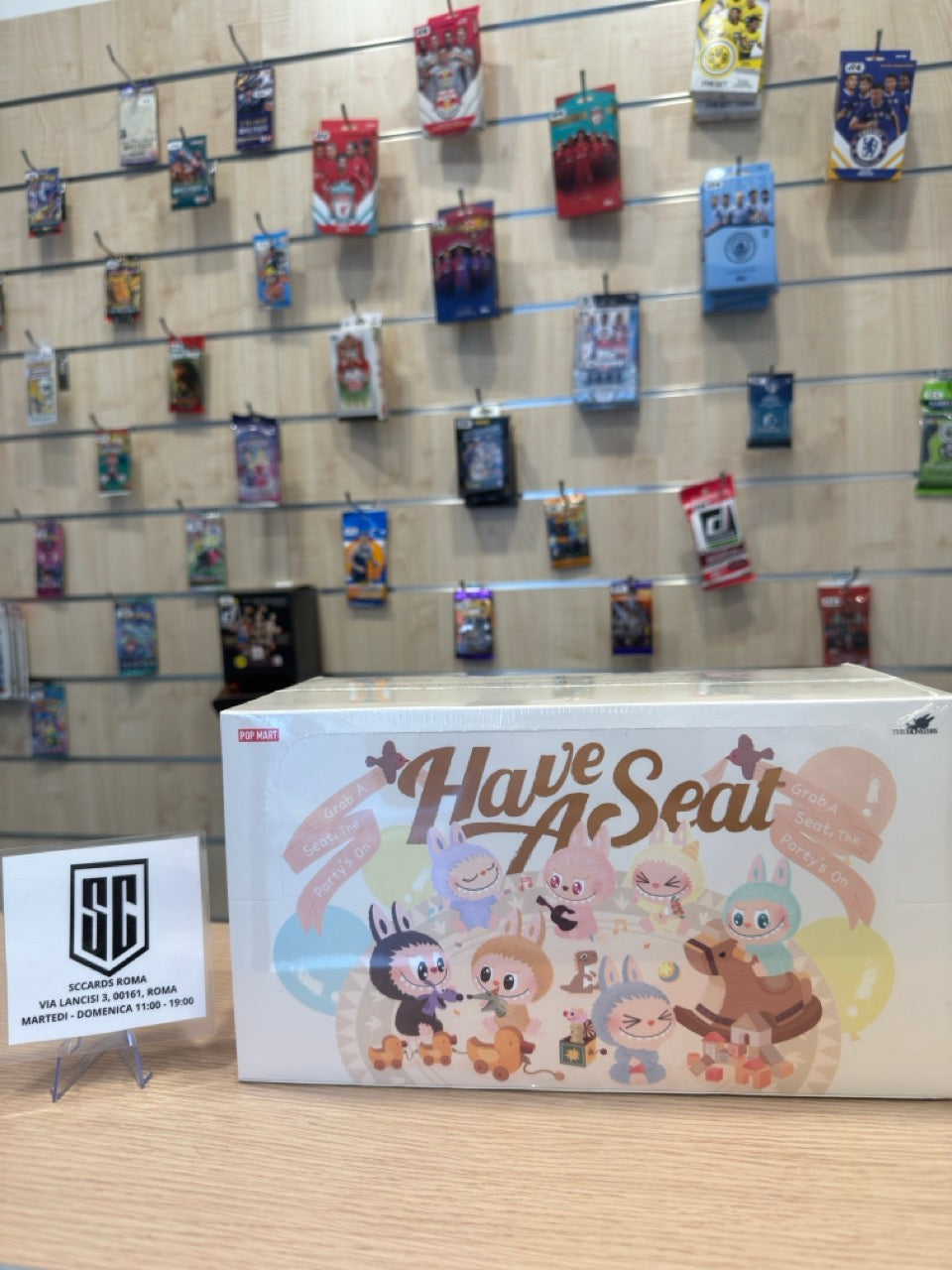 Case Labubu Pop Mart Have a Seat Box