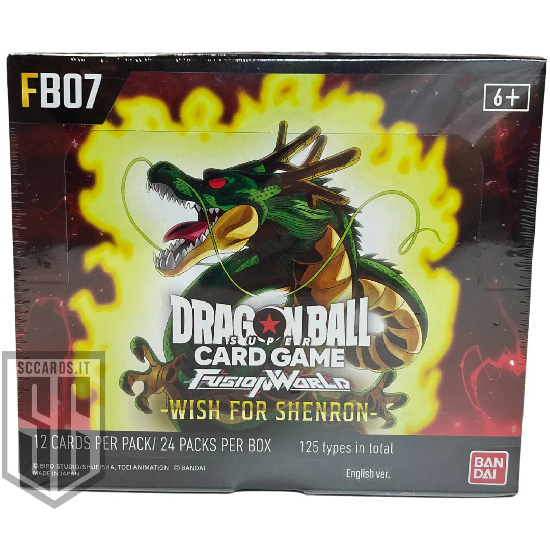 Dragon Ball FB-07 Wish for Shenron Hobby Box 2025