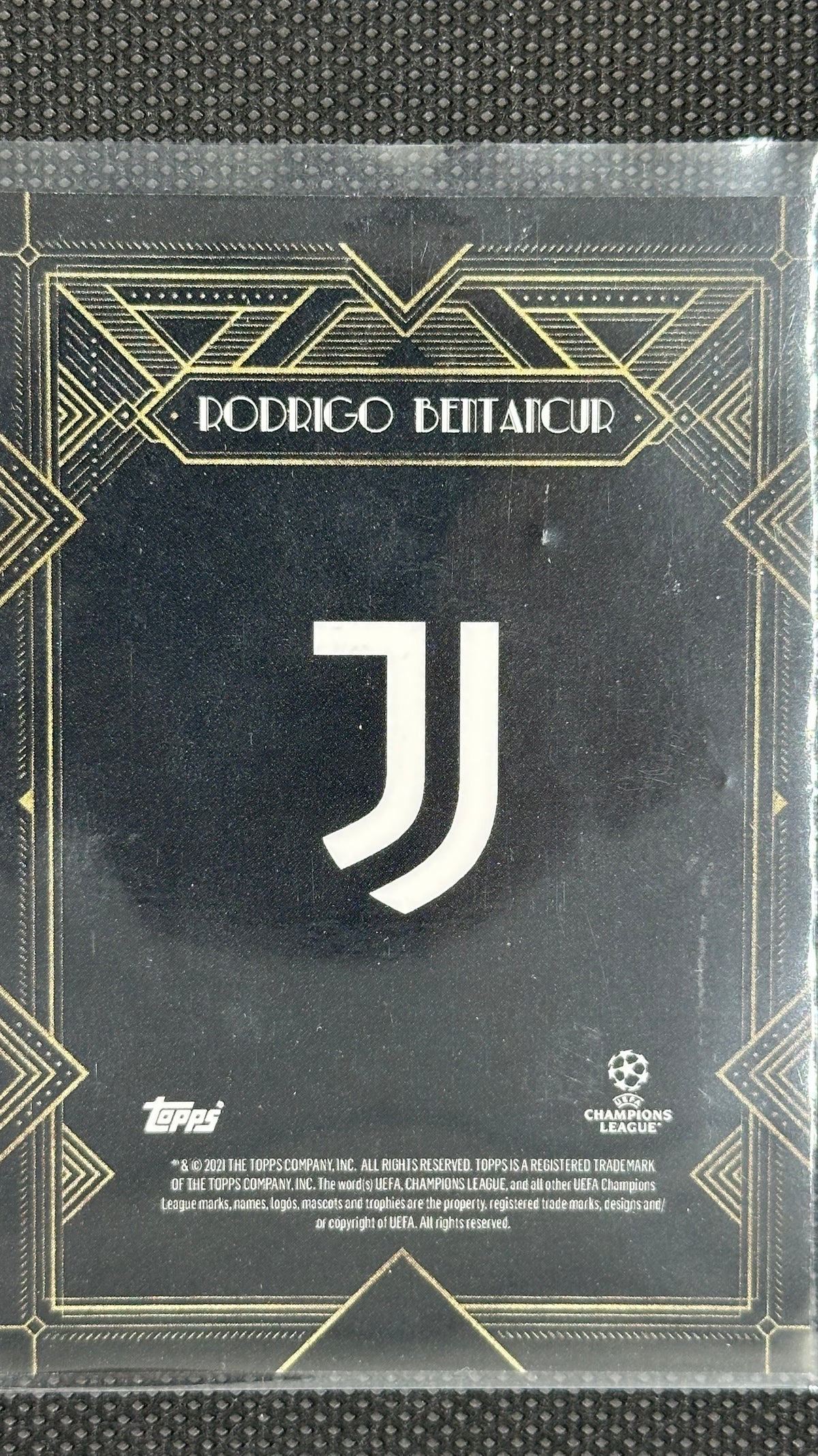 Topps deco RODRIGO BENTANCUR /5 Juventus