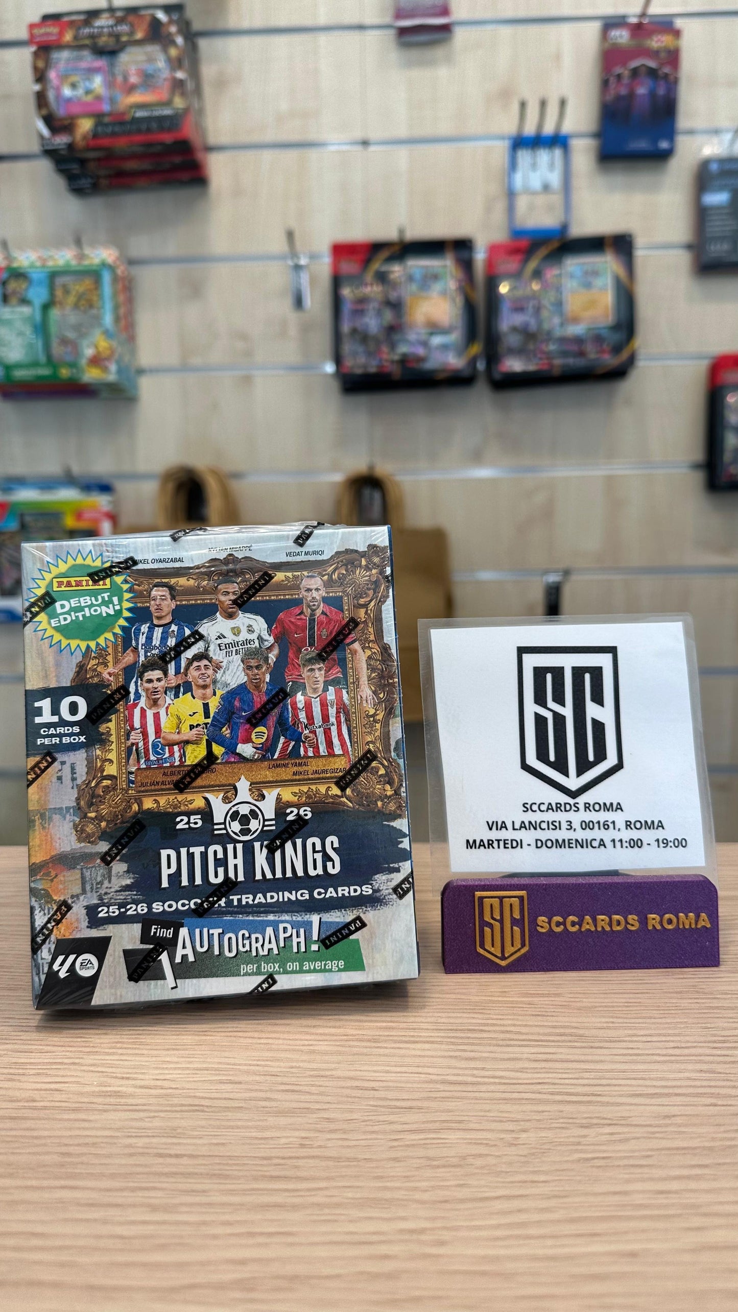 Panini Le Liga Pitch Kings Debut Edition Hobby Box 2025/26