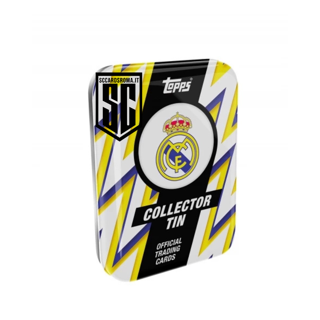 Topps Real Madrid Collector Tin Box 2025/26