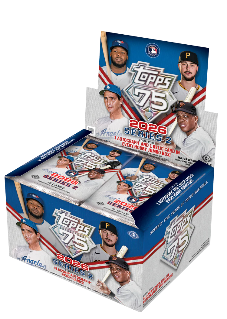 2026 Topps Series 2 Baseball - jumbo Box