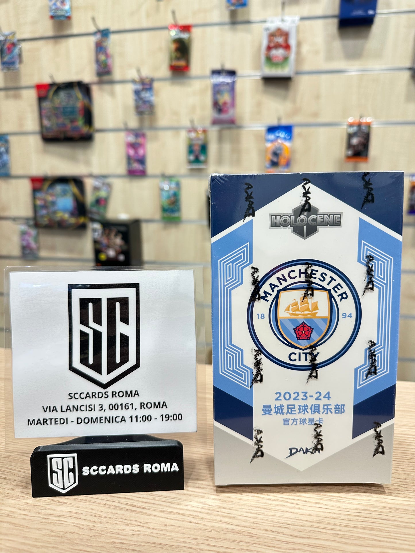 Daka Manchester City Holocene Holocene Hobby Box 2023/24