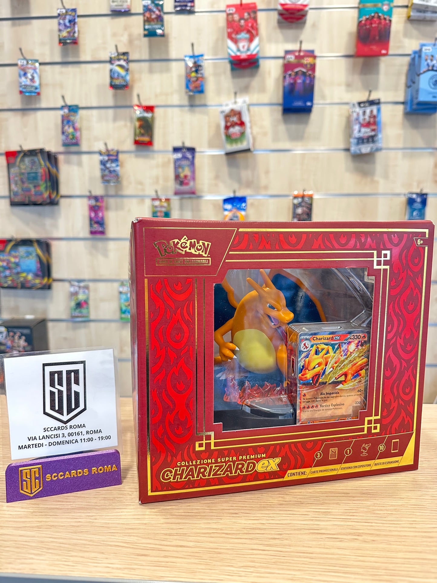 Pokemon Charizard ex Collezione Super Premium