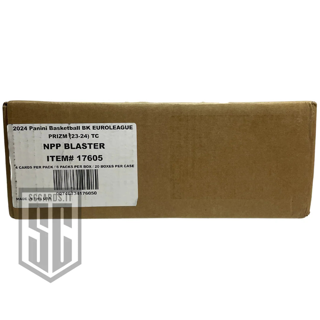 Panini Prizm Euroleague Basketball Blaster Box 2023/24-SEALED CASE-(x20 Box)