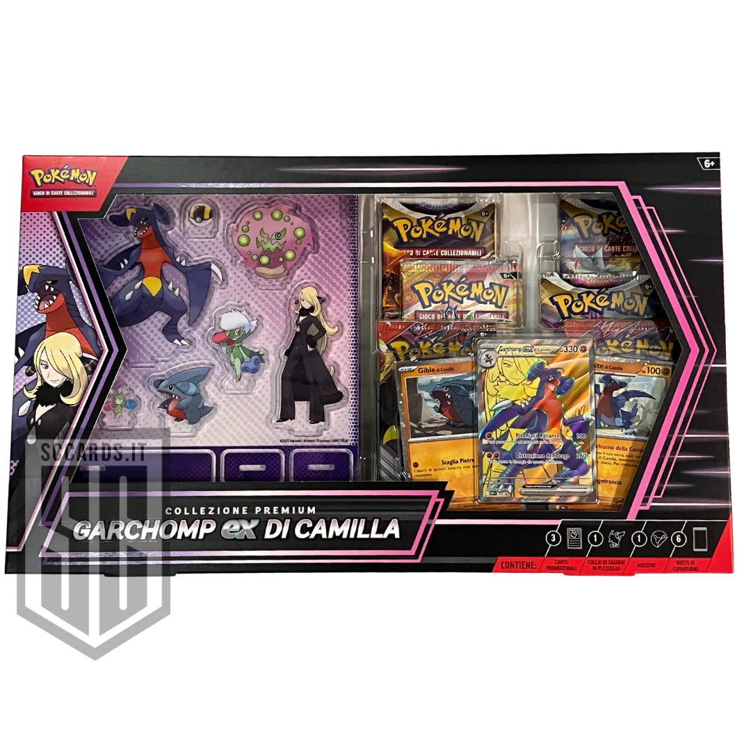 Pokemon Collezione Collezione Premium Garchomp EX Di Camilla 2025 (ITA)