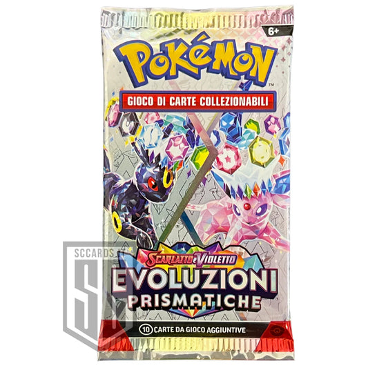 Pokemon Evoluzioni Prismatiche Pack Ita 2025