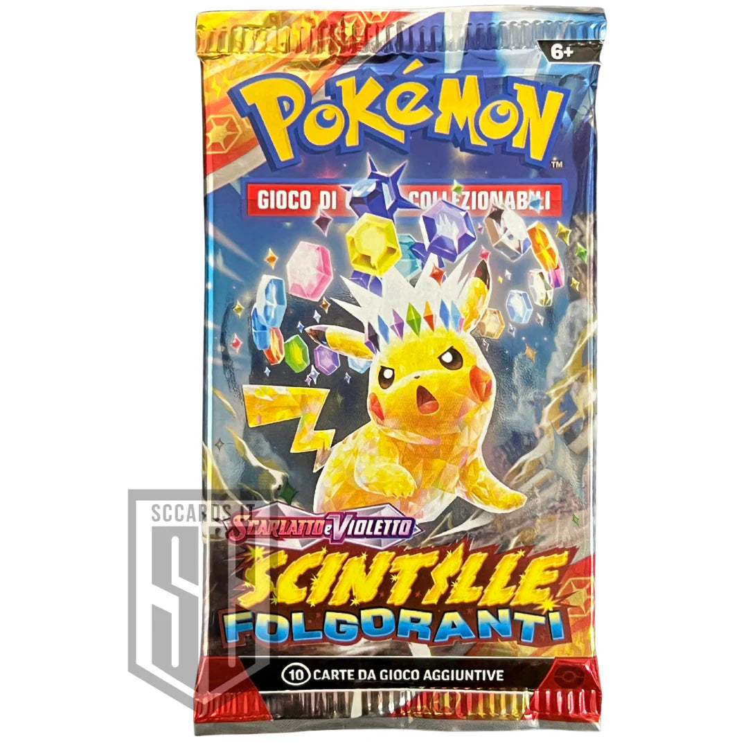 Pokemon Scarlatto E Violetto Scintille Folgoranti Pack Ita