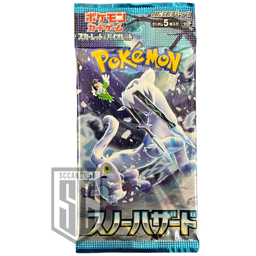 Pokemon Sv2p Snow Hazard Pack Jap