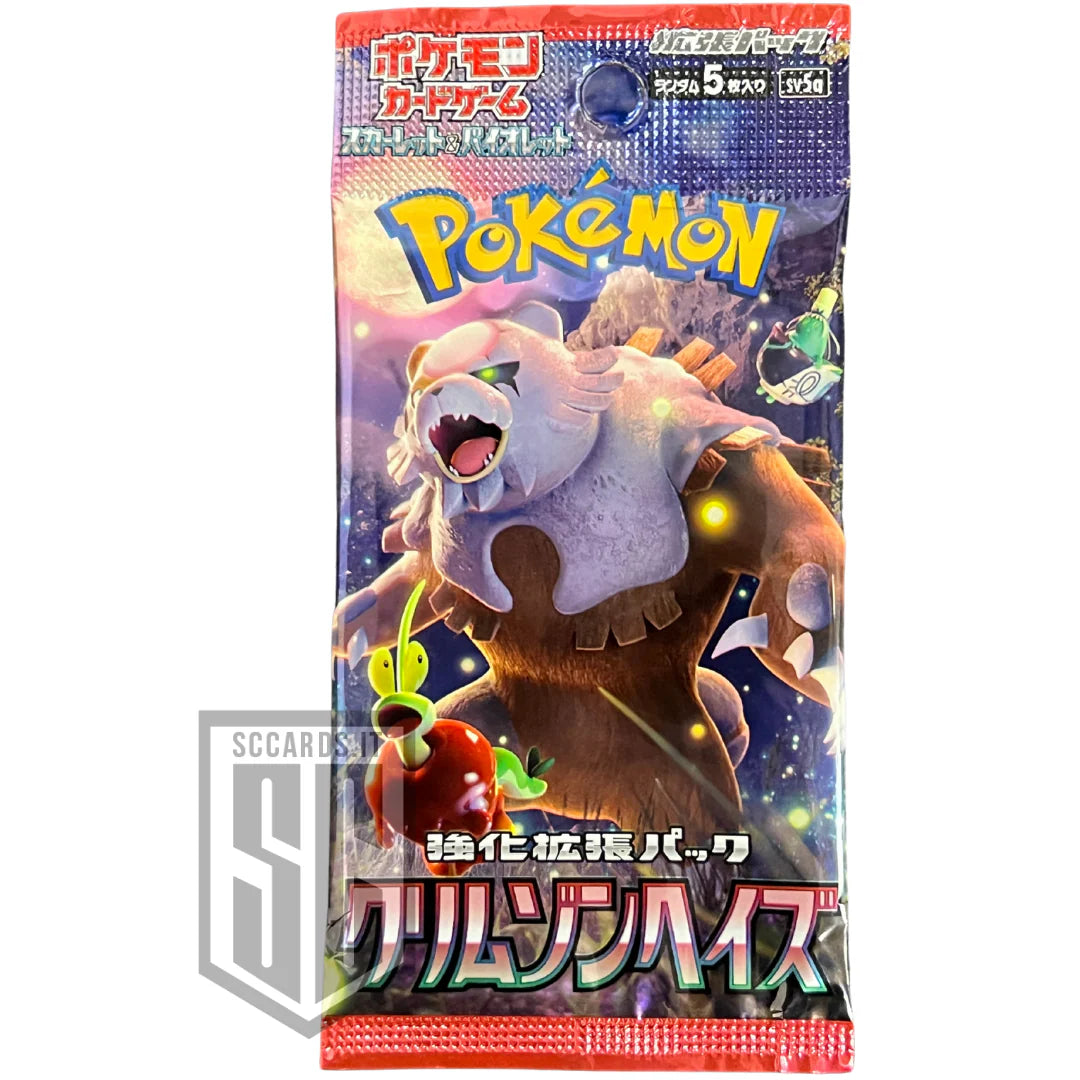 Pokemon Sv5a Crimson Haza Pack Jap