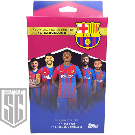 Topps Barcelona Team Set Box 2021/22