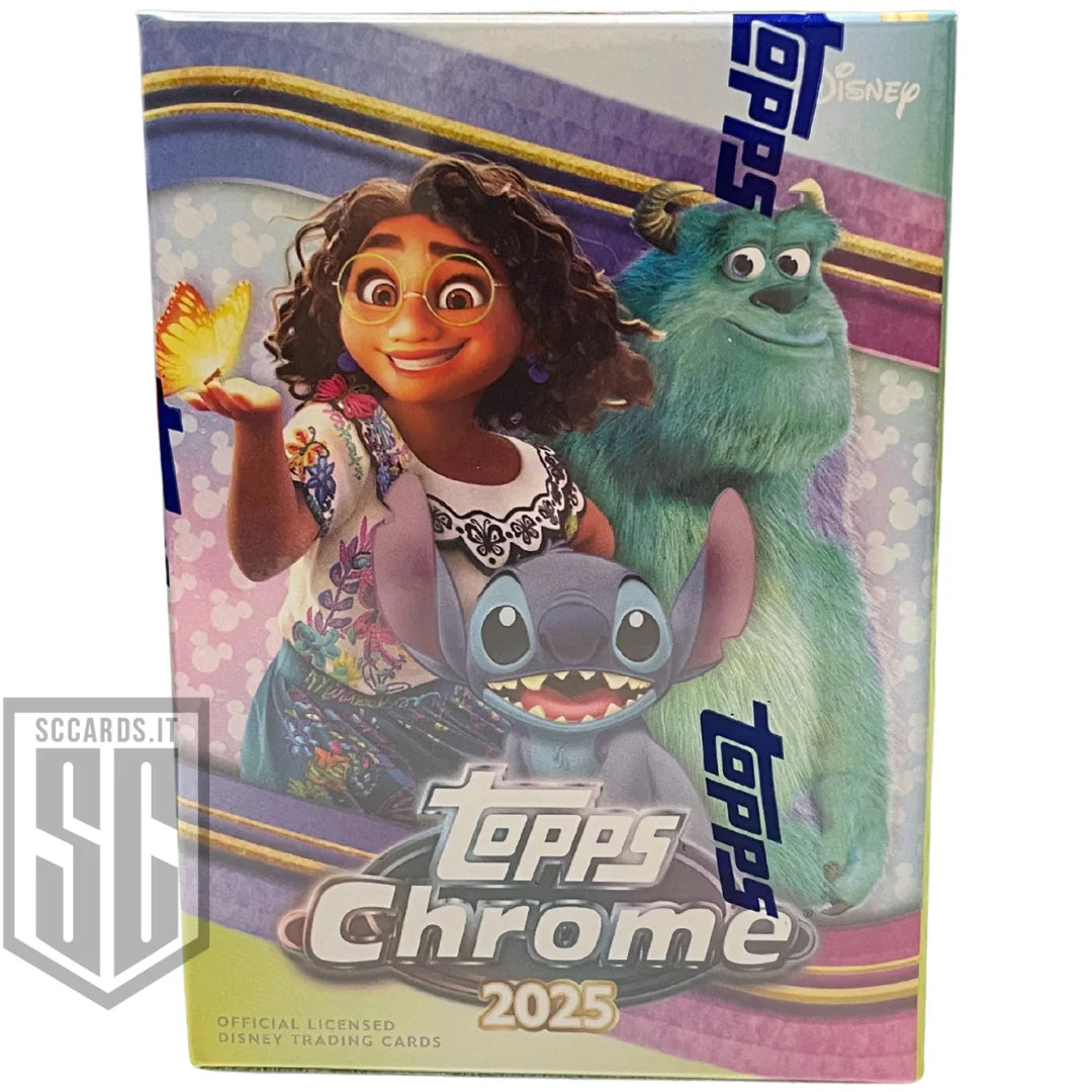 Topps Chrome Disney Blaster Box 2025