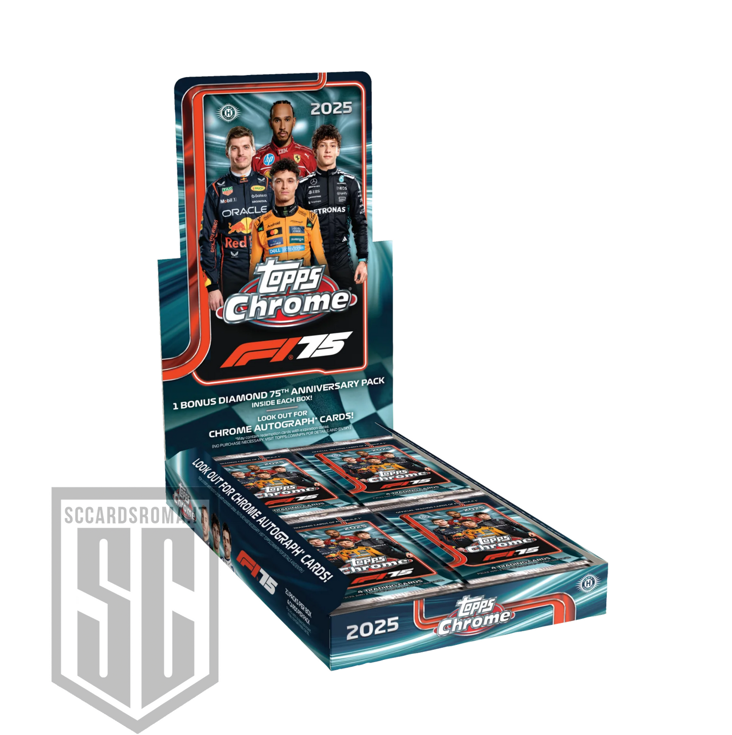 Topps Chrome Formula 1 2025 Hobby Box