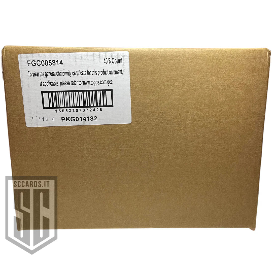 Topps Chrome Formula 1 Racing Blaster Box 2024-SEALED CASE-(40 Box)