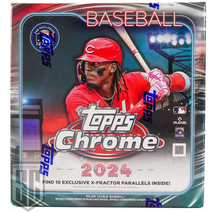 Topps Chrome MLB Baseball Mega Box 2024