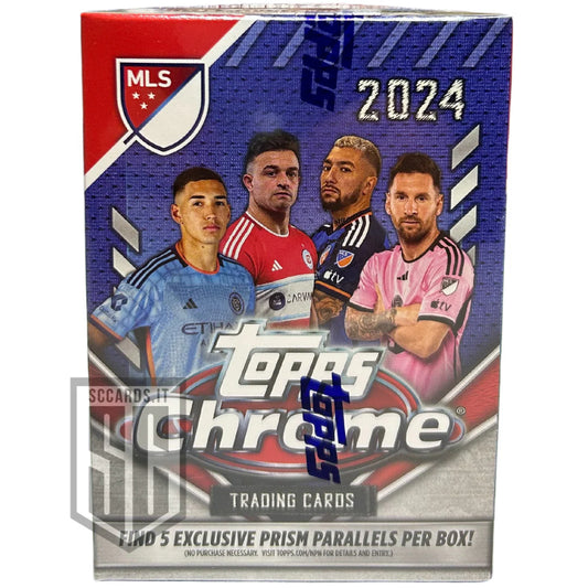 Topps Chrome MLS Blaster Box 2024