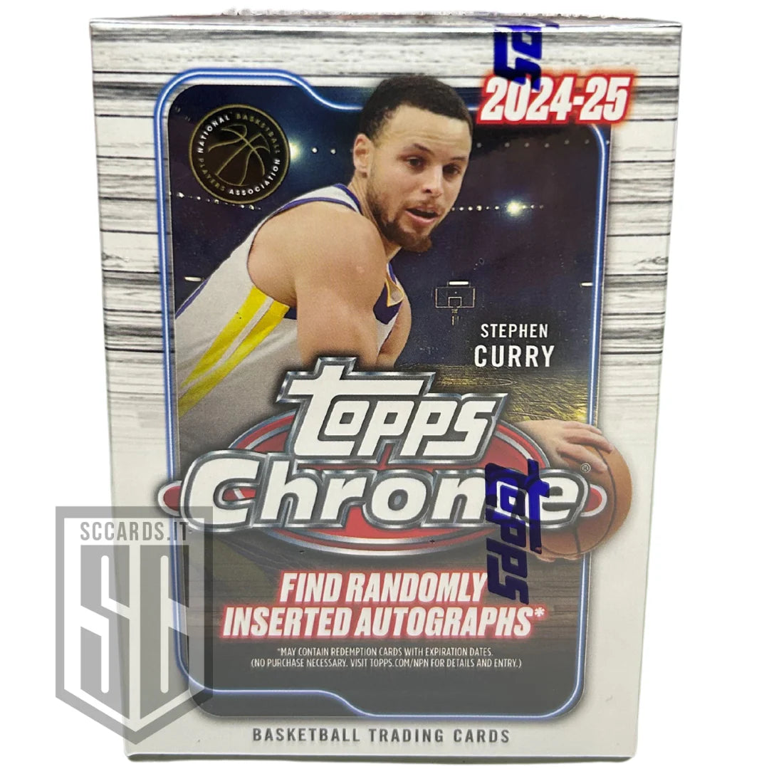 Topps Chrome Nba Basketball Blaster Box 2024/25