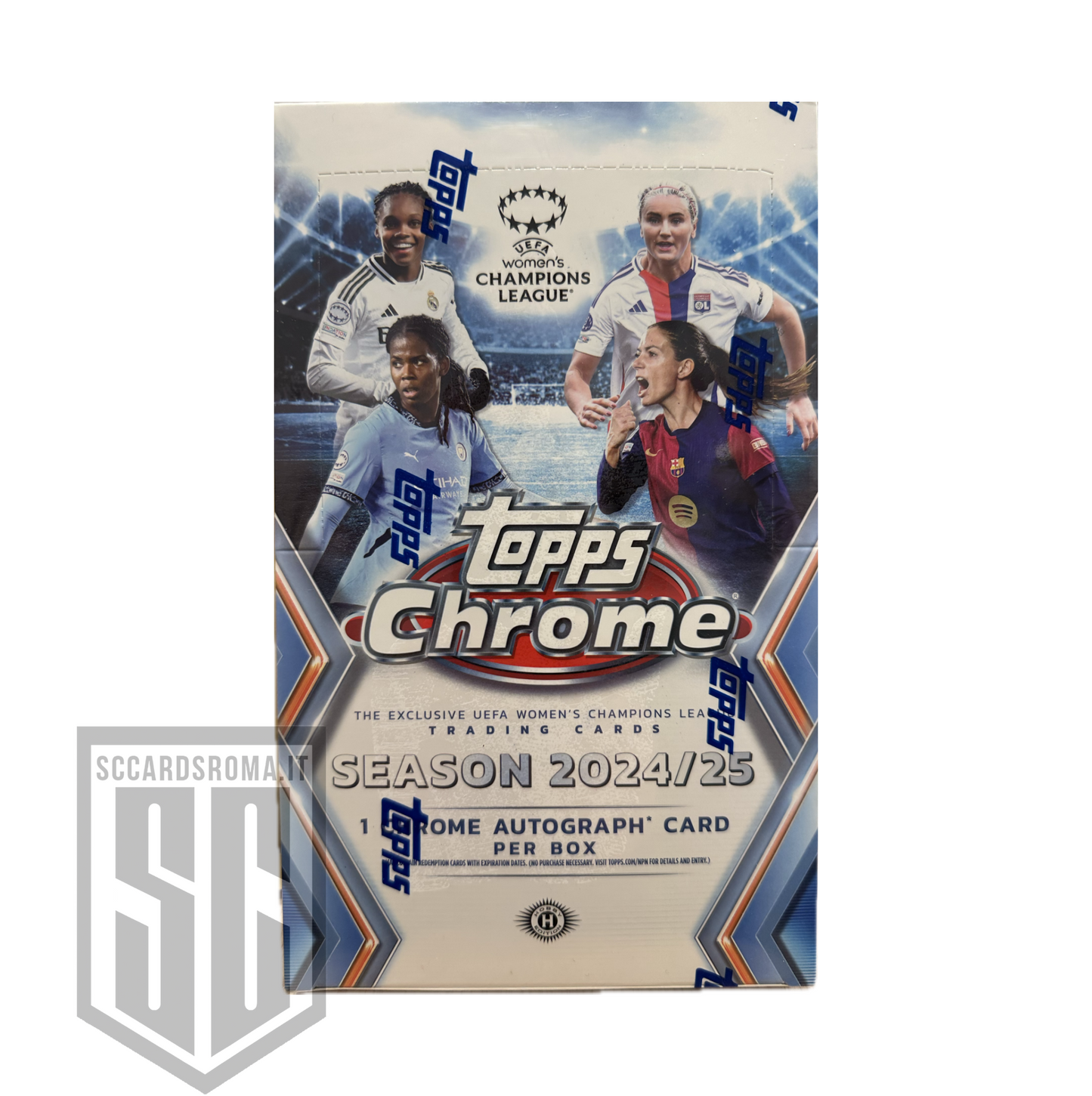 Topps Chrome Women's UCL Hobby Box 2024/25