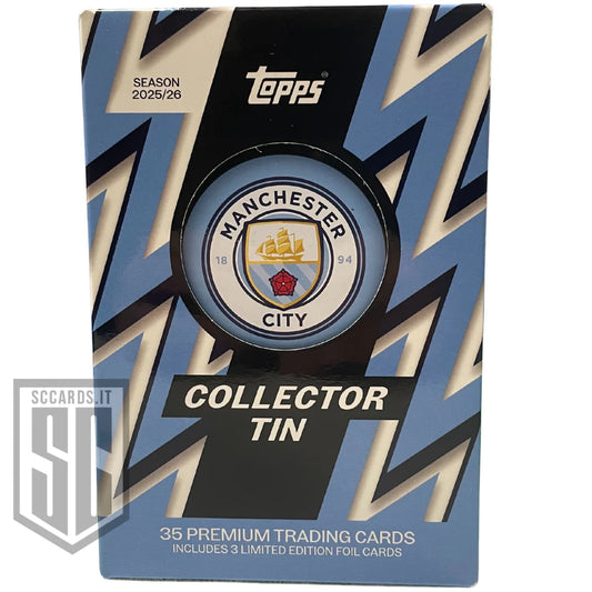 Topps Manchester City Collector Tin Box 2025/26