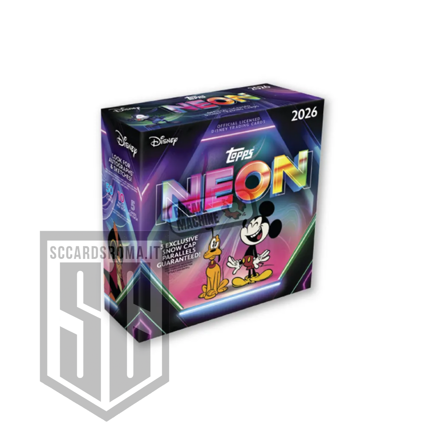 Topps Disney Neon 2026 - Mega Box
