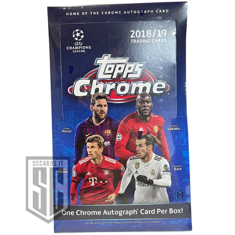 Topps Chrome UCL Hobby Box 2018/19