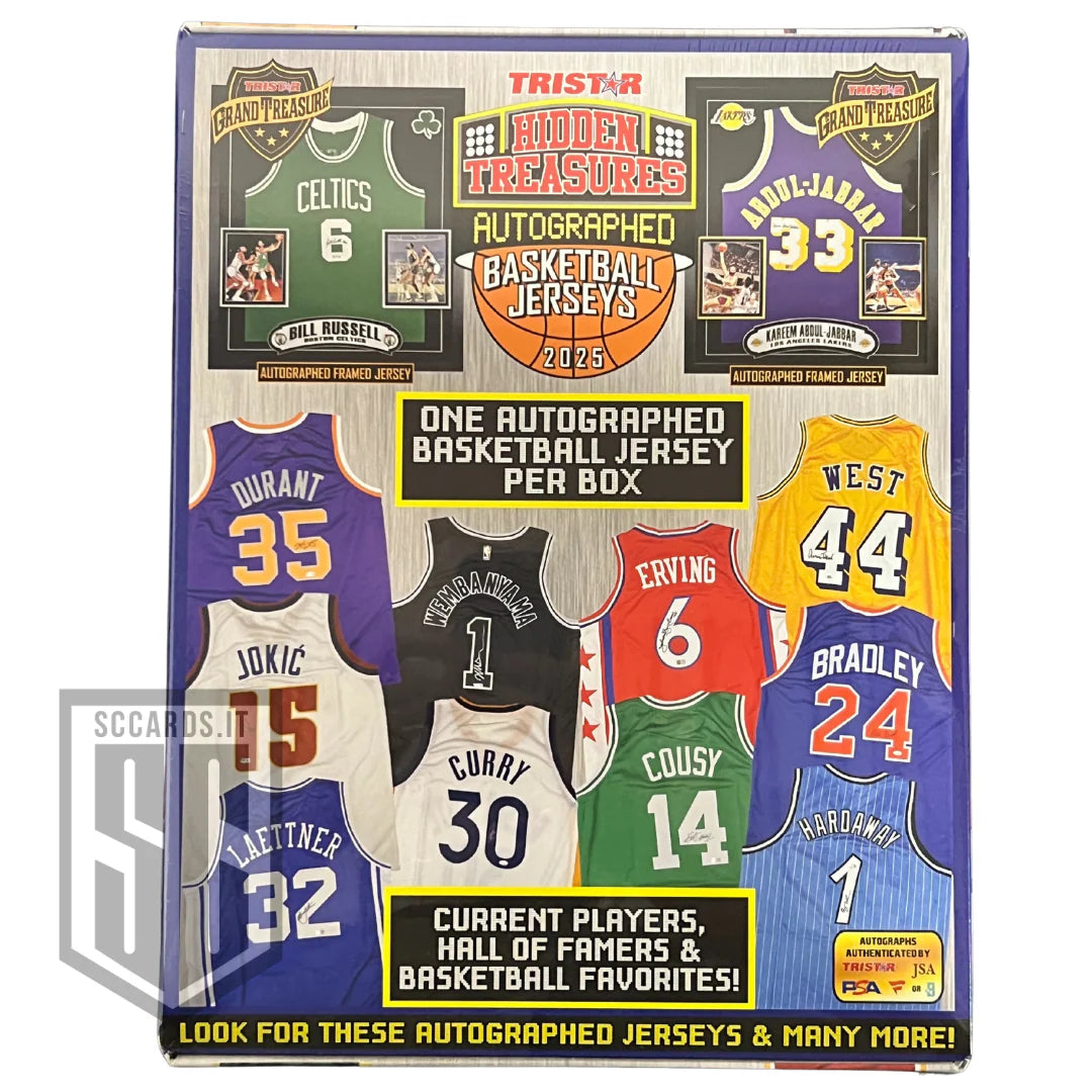 Tristar Hidden Treasure Autographed Nba Basketball Jersey Box 2025