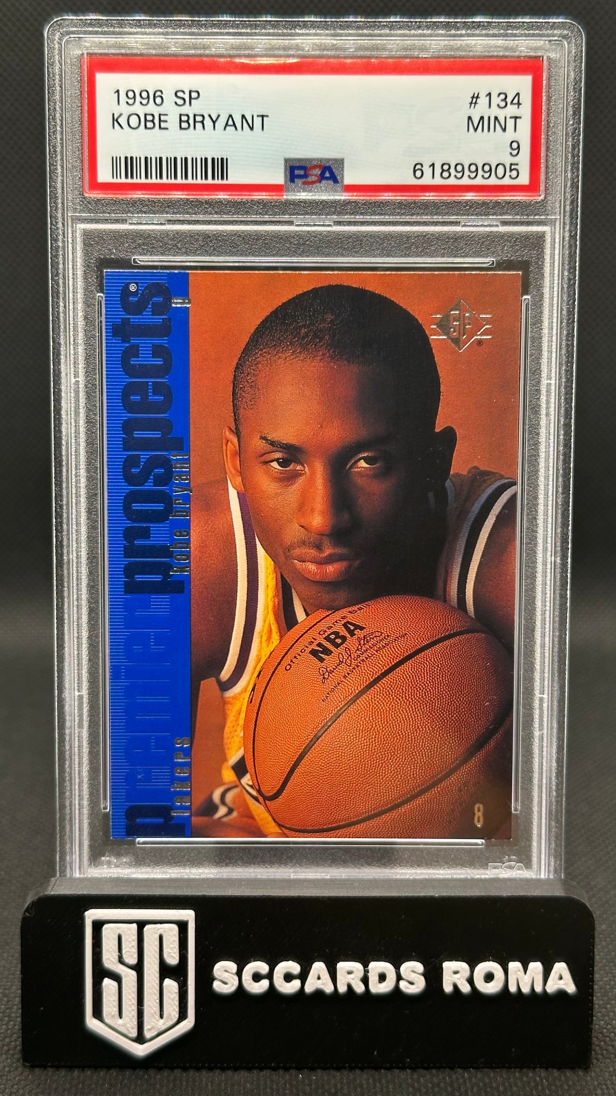 Kobe Bryant Rookie 1996 PSA 9 Mint Upper Deck