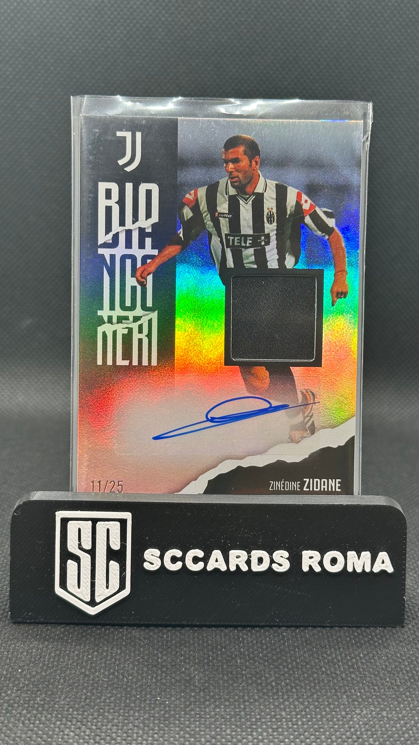 Zinedine Zidane auto patch /25 Juventus