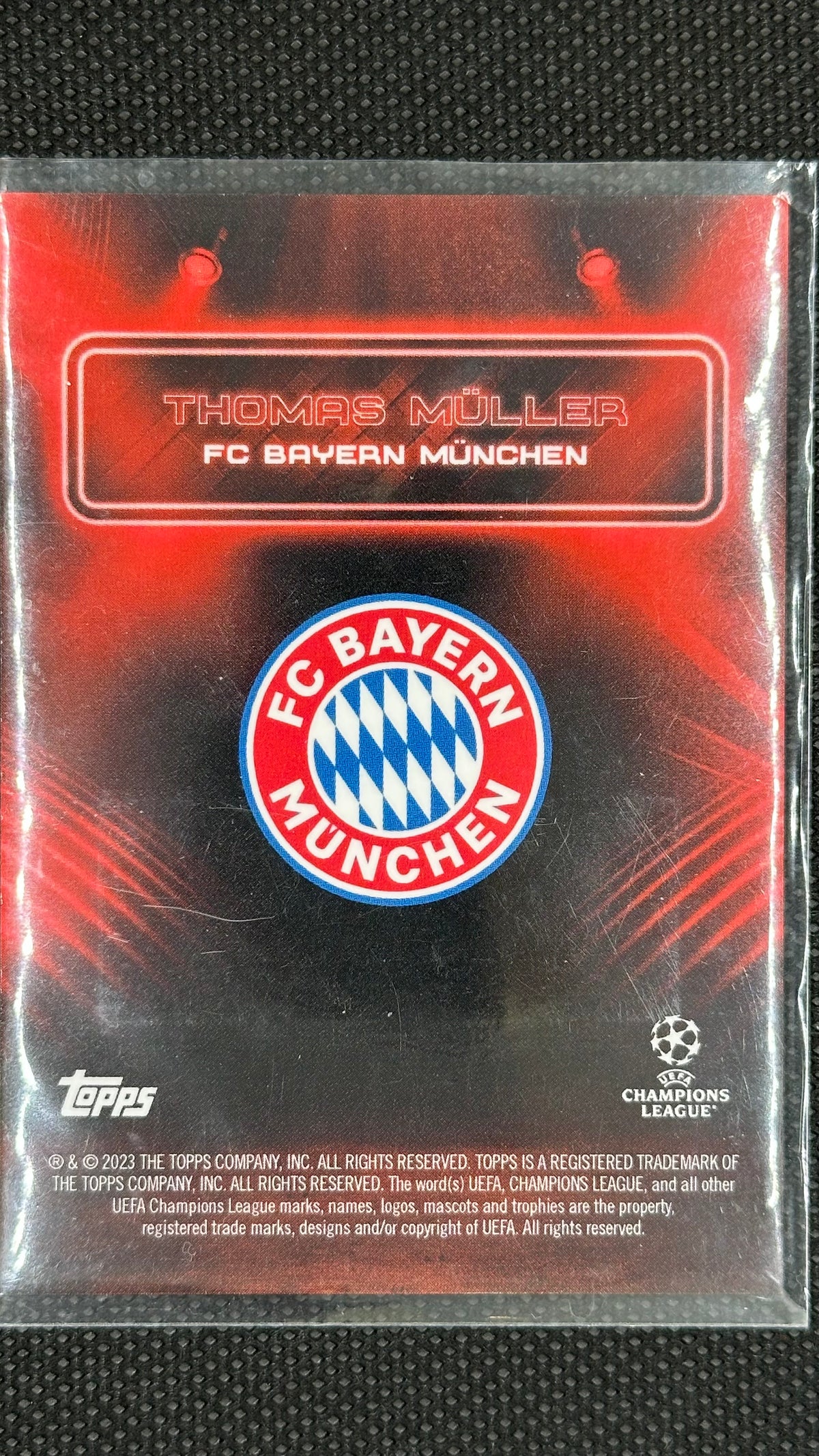 Thomas Müller Autograph /10 Topps Showtime Champions League