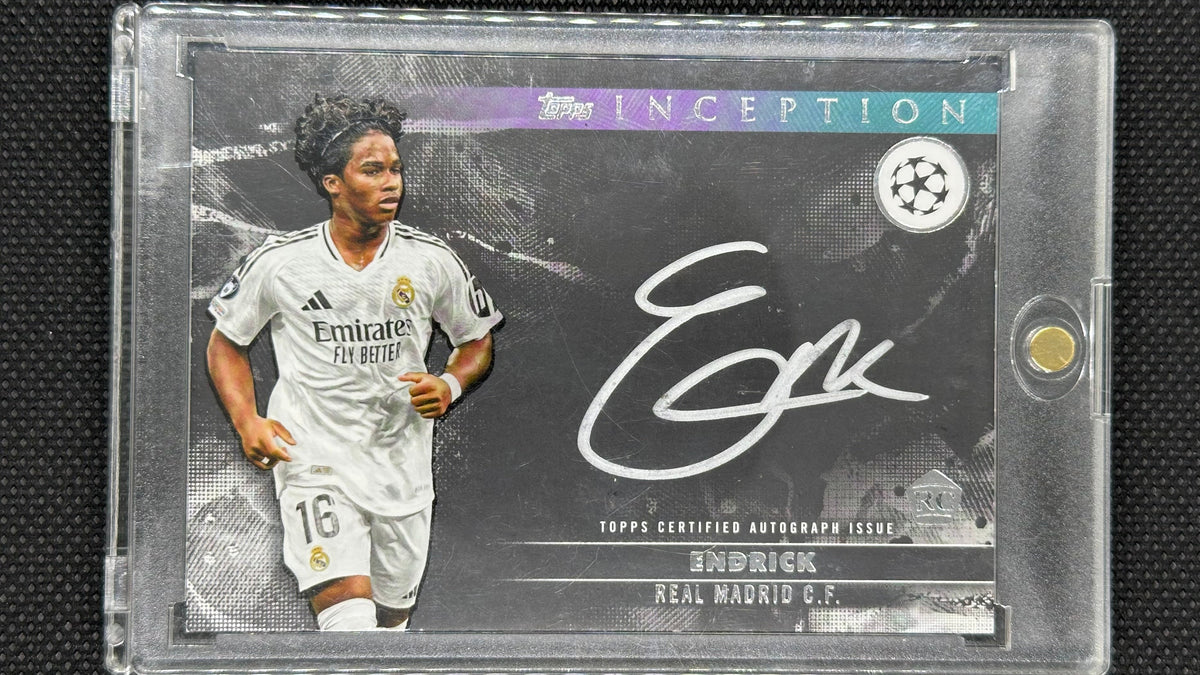 Endrick Silver Signings Rookie Auto On Card Topps Inception