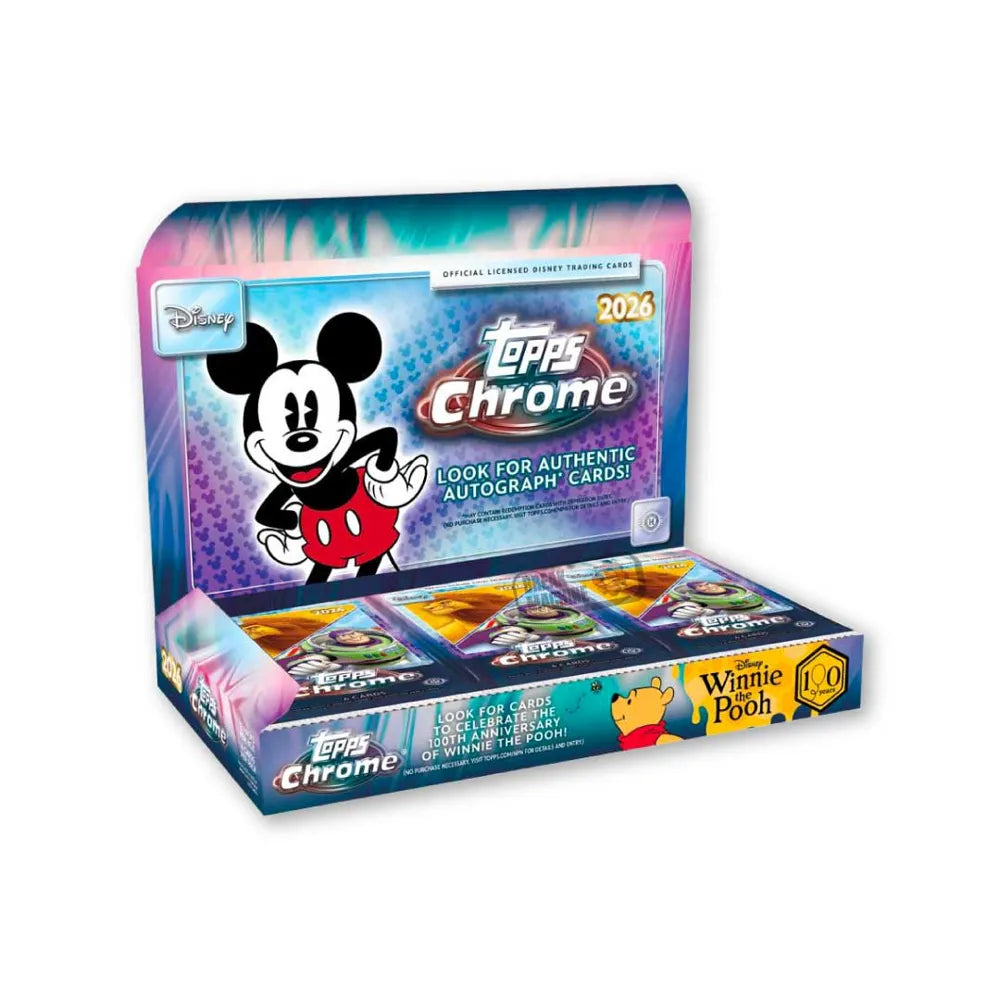 2026 Topps Chrome Disney - Hobby Box - Pre Order