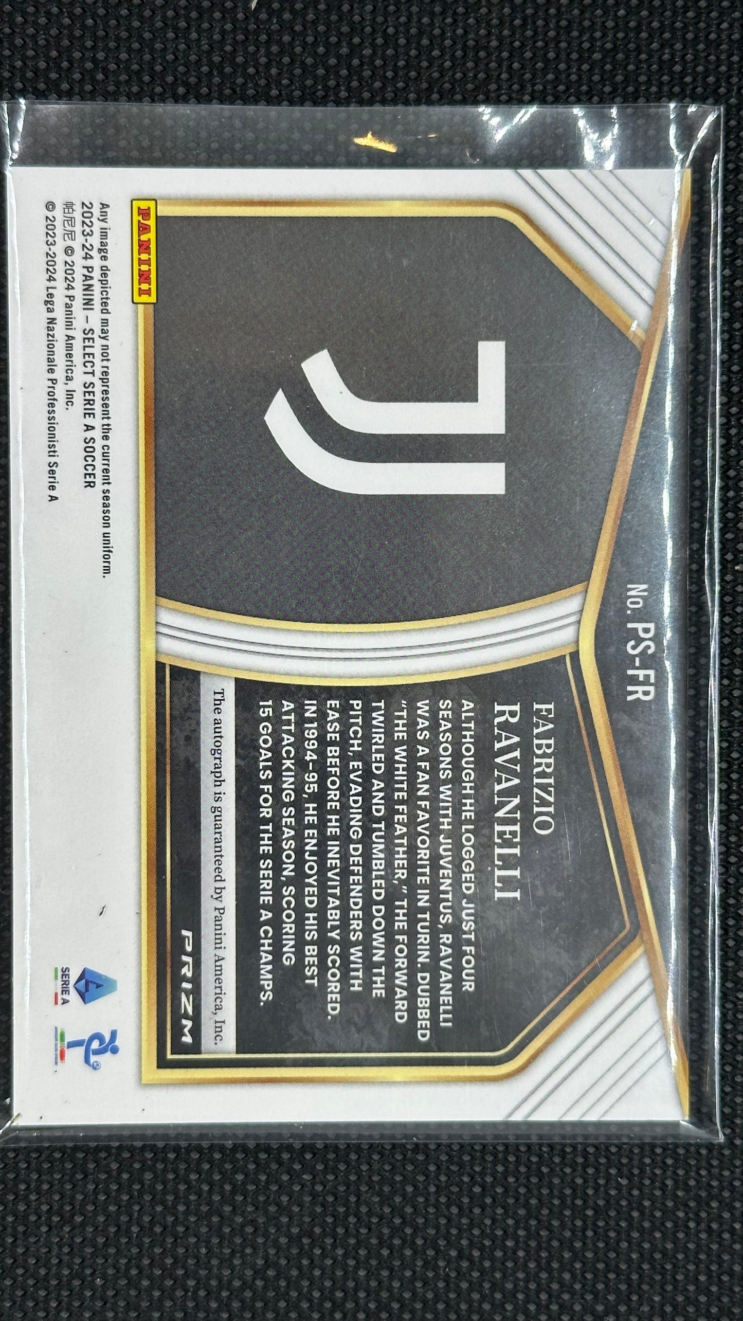 Fabrizio Ravanelli red auto select