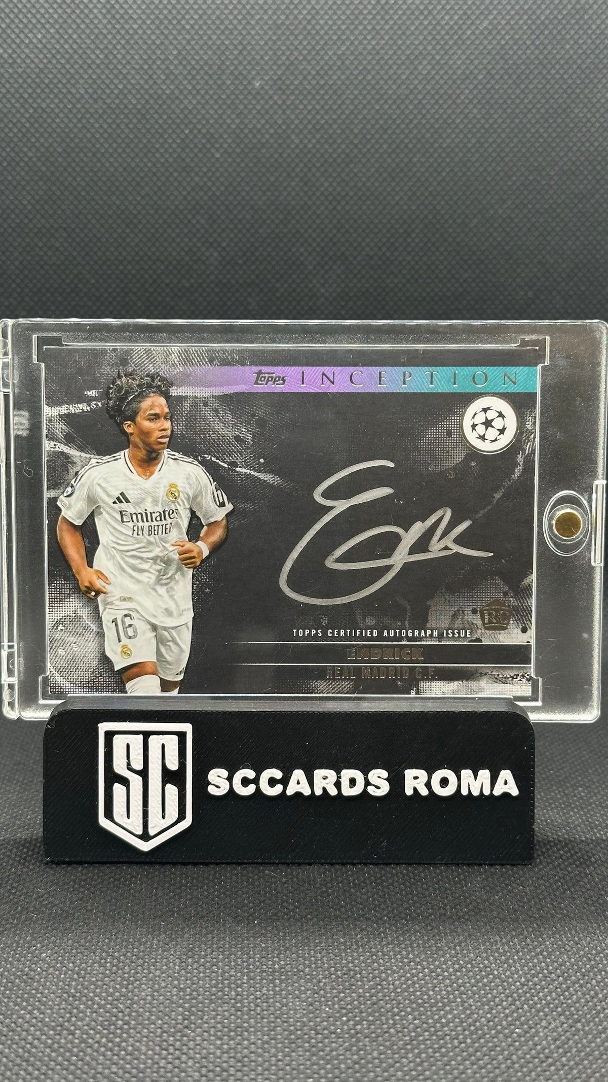 Endrick Silver Signings Rookie Auto On Card Topps Inception