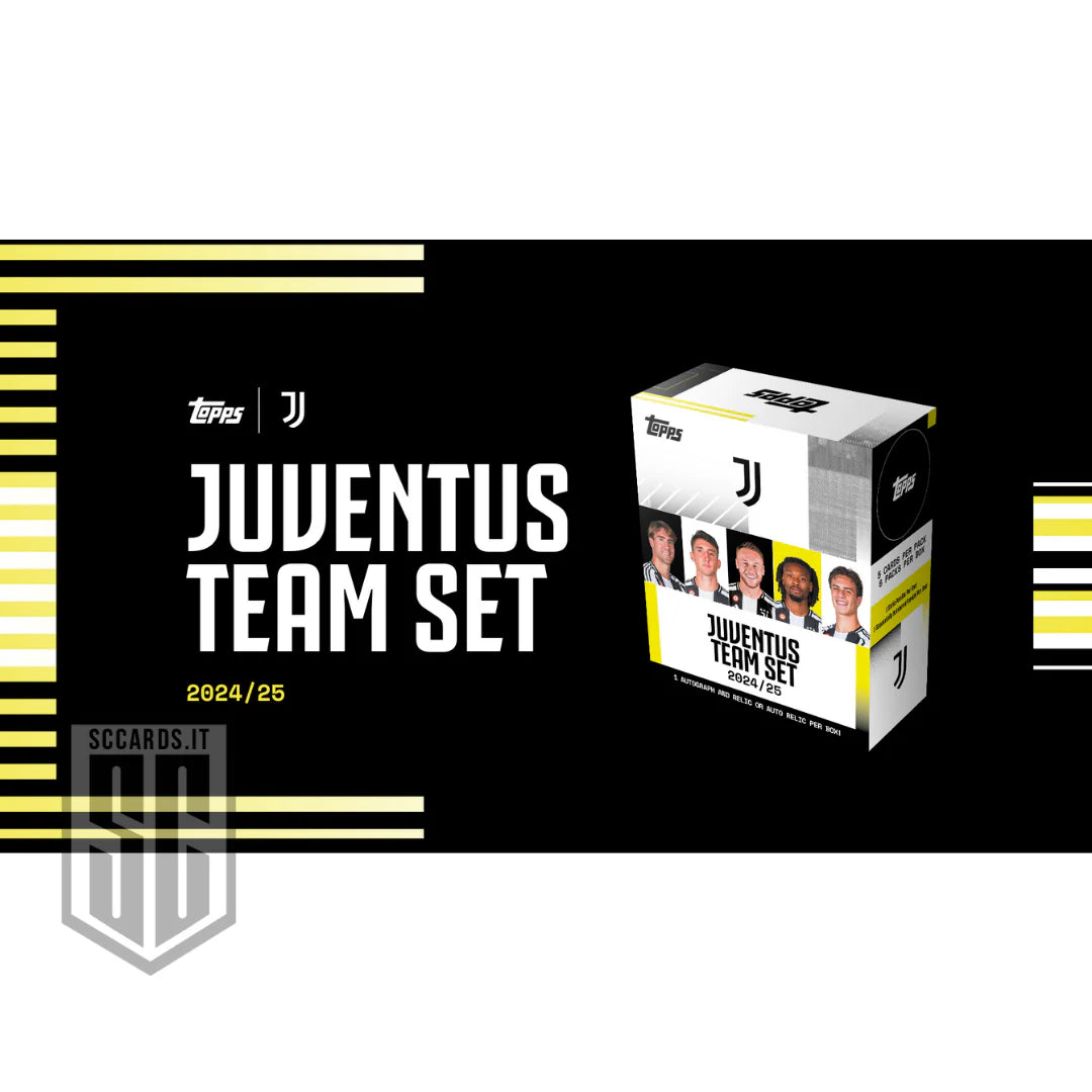 Topps Juventus Premium Team Set Box 2024/25-SEALED CASE-(20 Box)