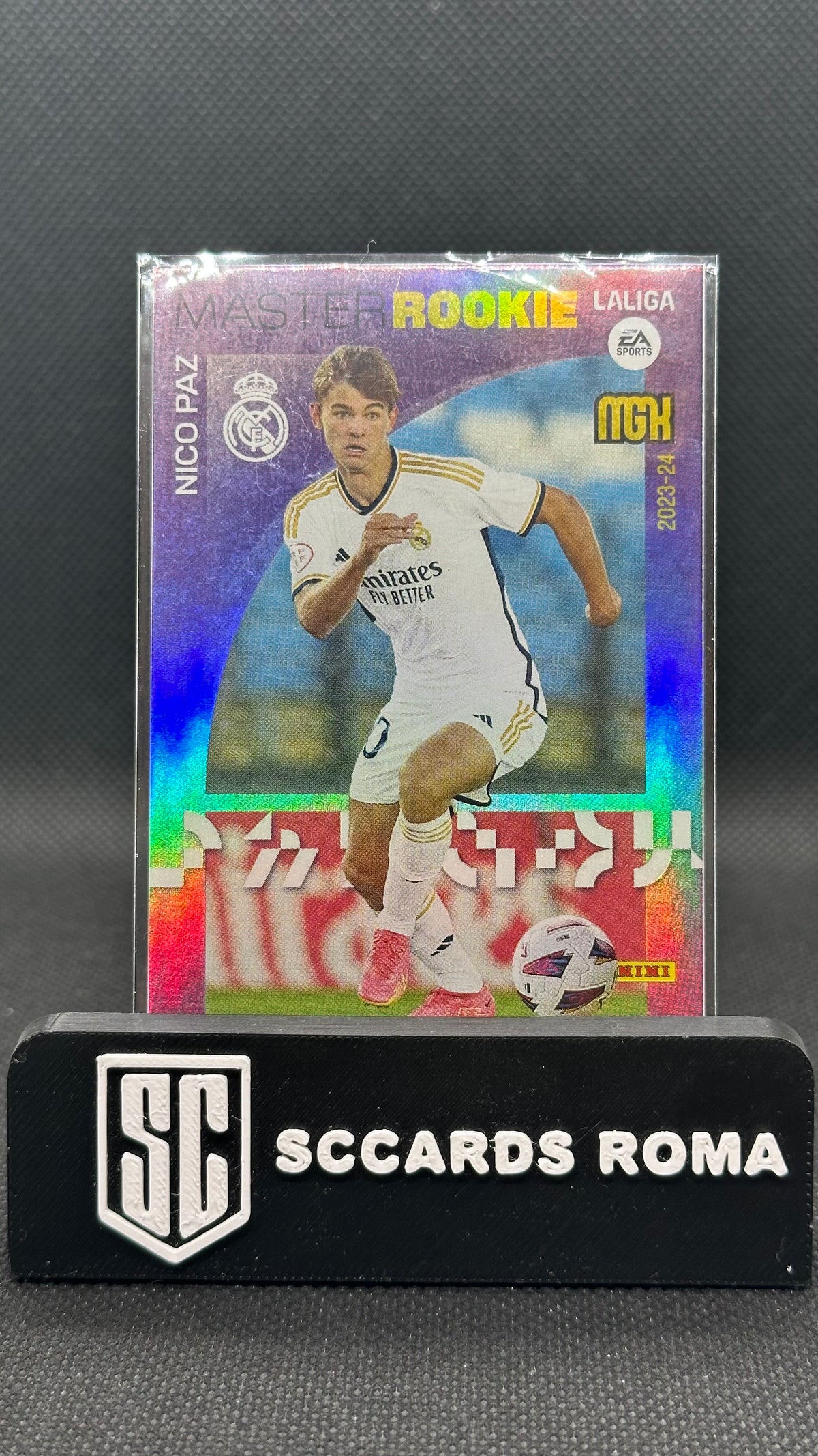 Nico Paz Rookie Panini La Liga 2023/24 Megacracks #514 master rookie