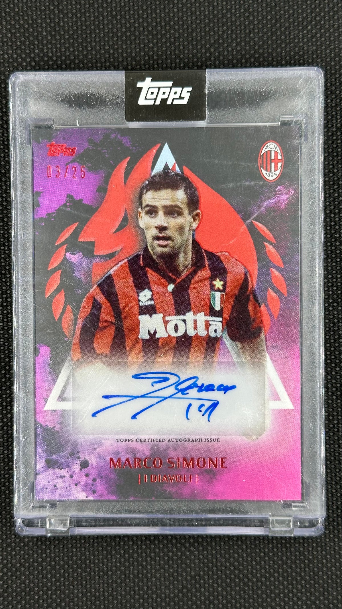 Marco Simone Auto /25 Topps 125 Years