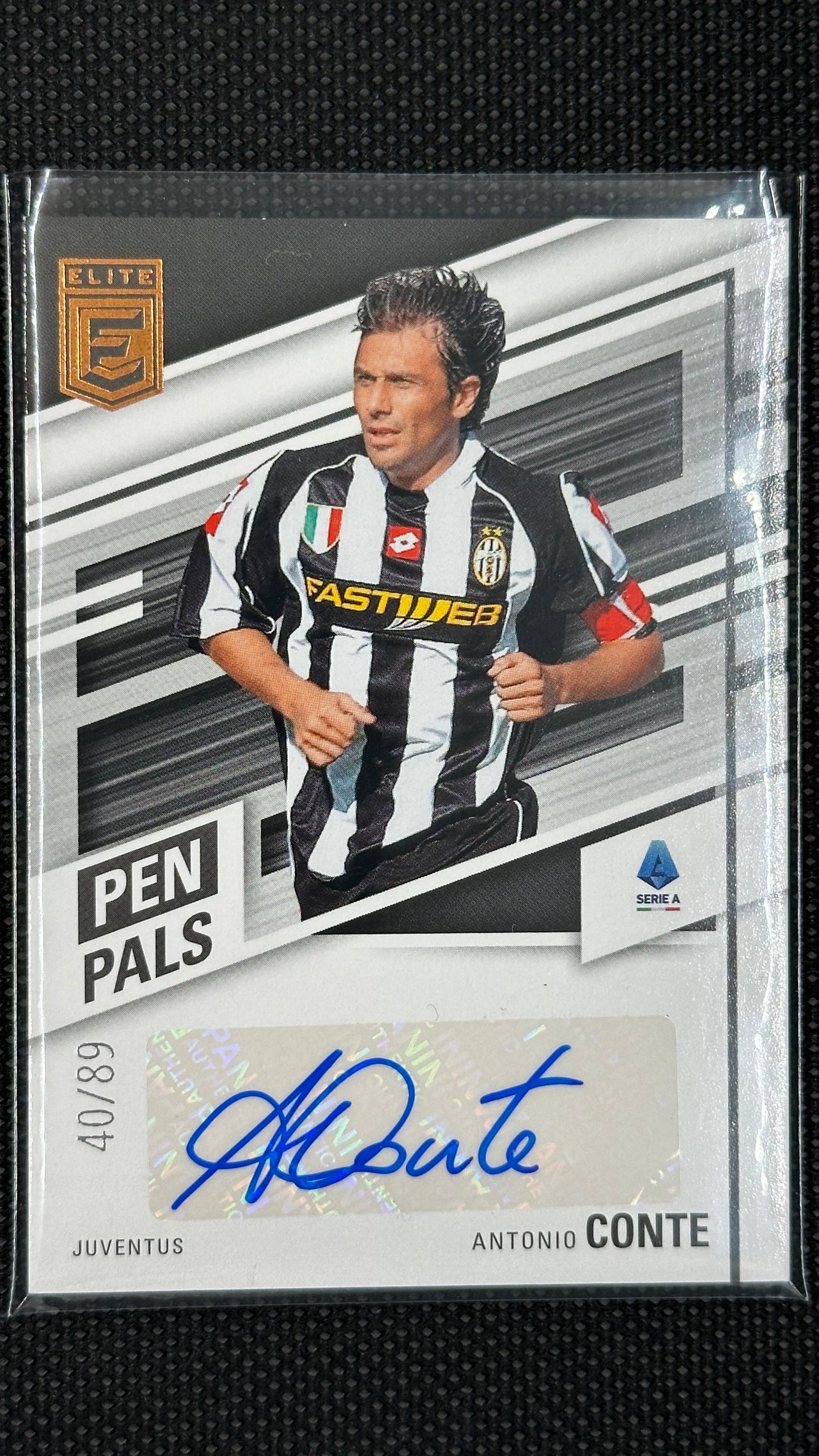 Antonio Conte pen pals auto /89 Juventus