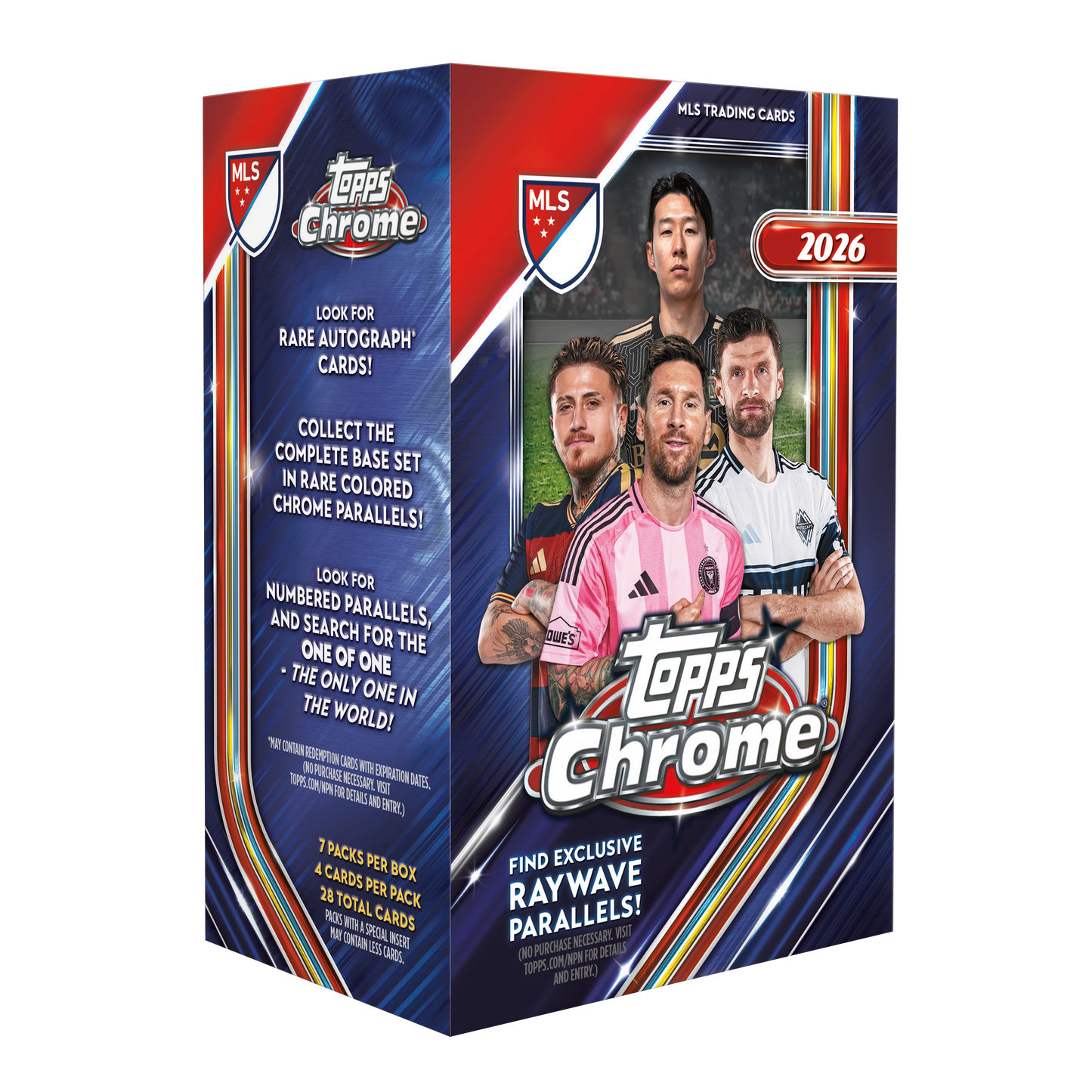 Topps Chrome Major League Soccer 2026 - Value Blaster Box - Pre Order