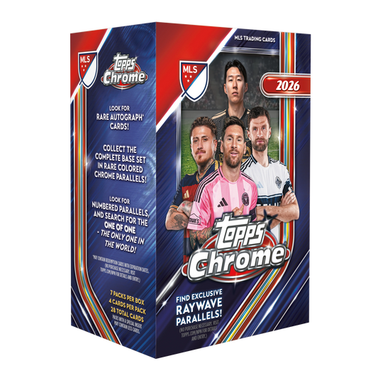 Topps Chrome Major League Soccer 2026 - Value Blaster Box - Pre Order