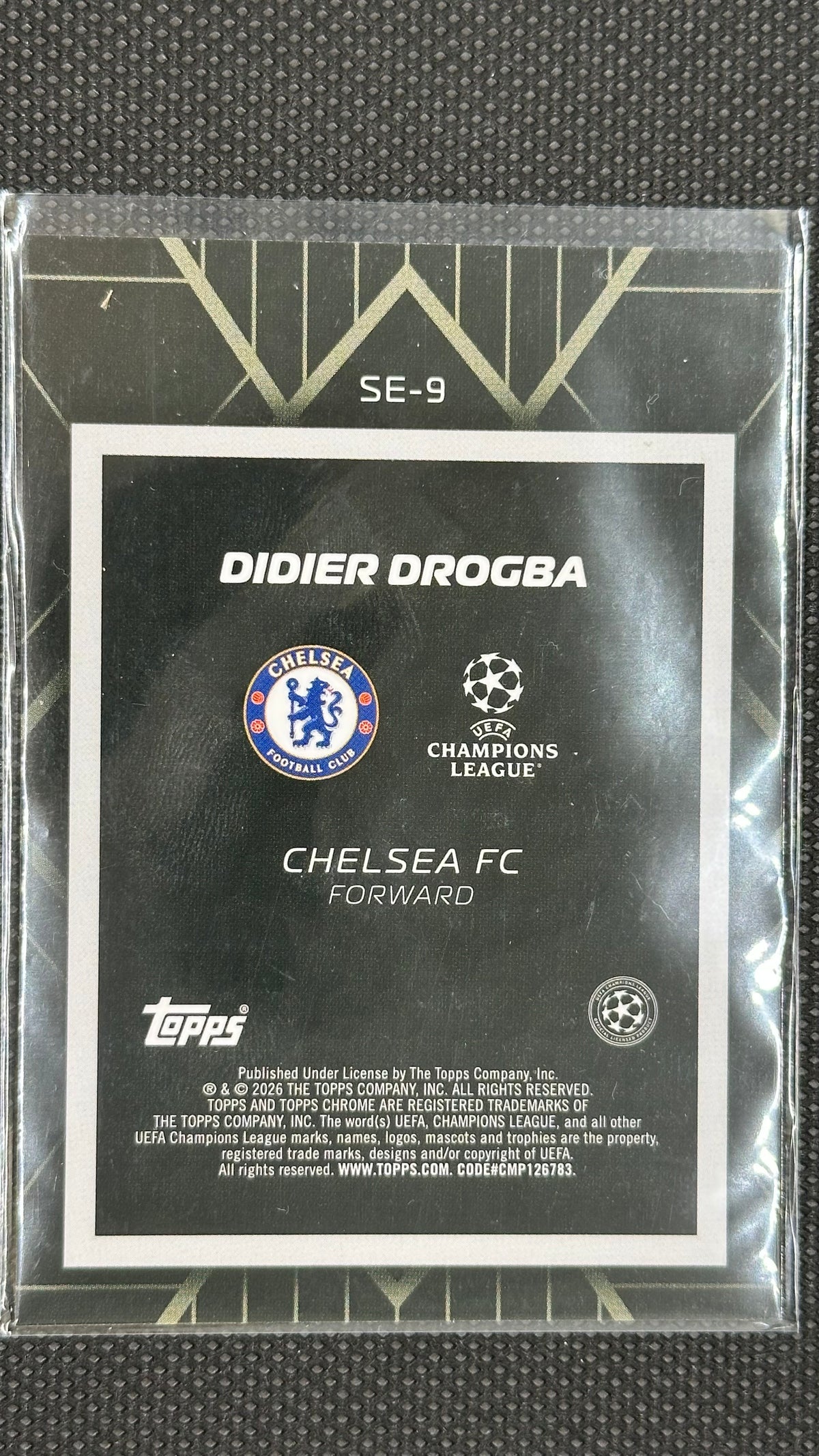 Didier Drogba case hit Topps chrome