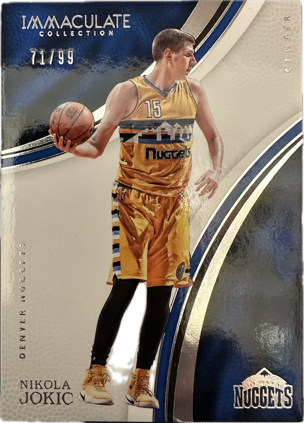 Nikola Jokic /99 Panini Immaculate Collection 2016-17