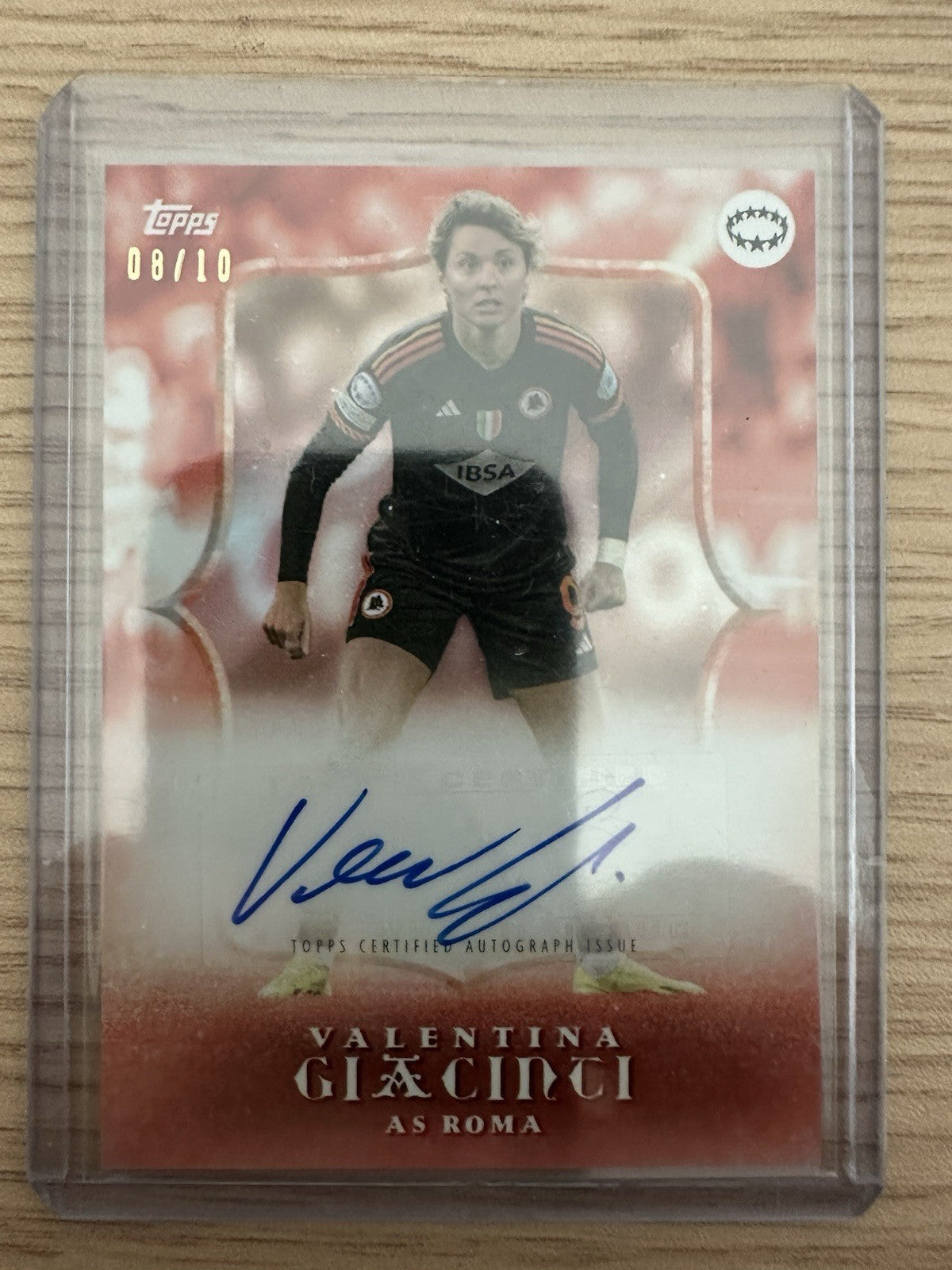 Valentina Giacinti 8/10 Topps Women’s Champions League 2024