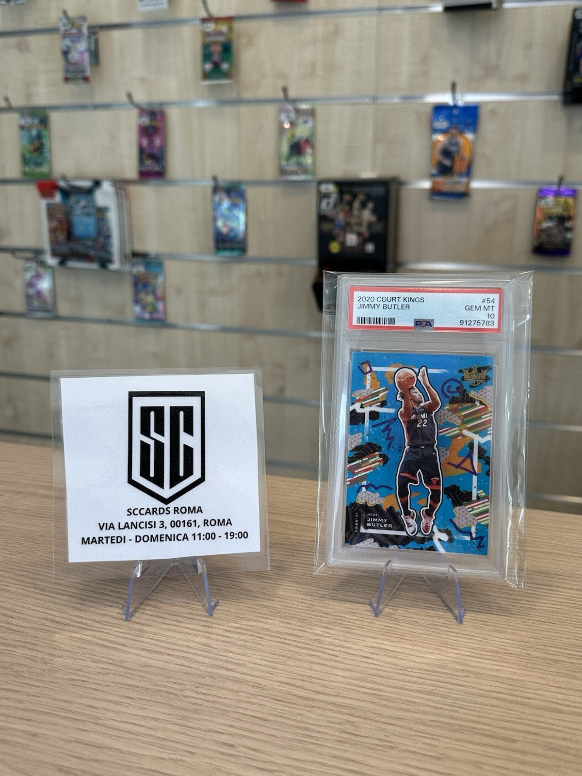 Jimmy Butler  PSA 10 Gold Court Kings NBA 2020/21