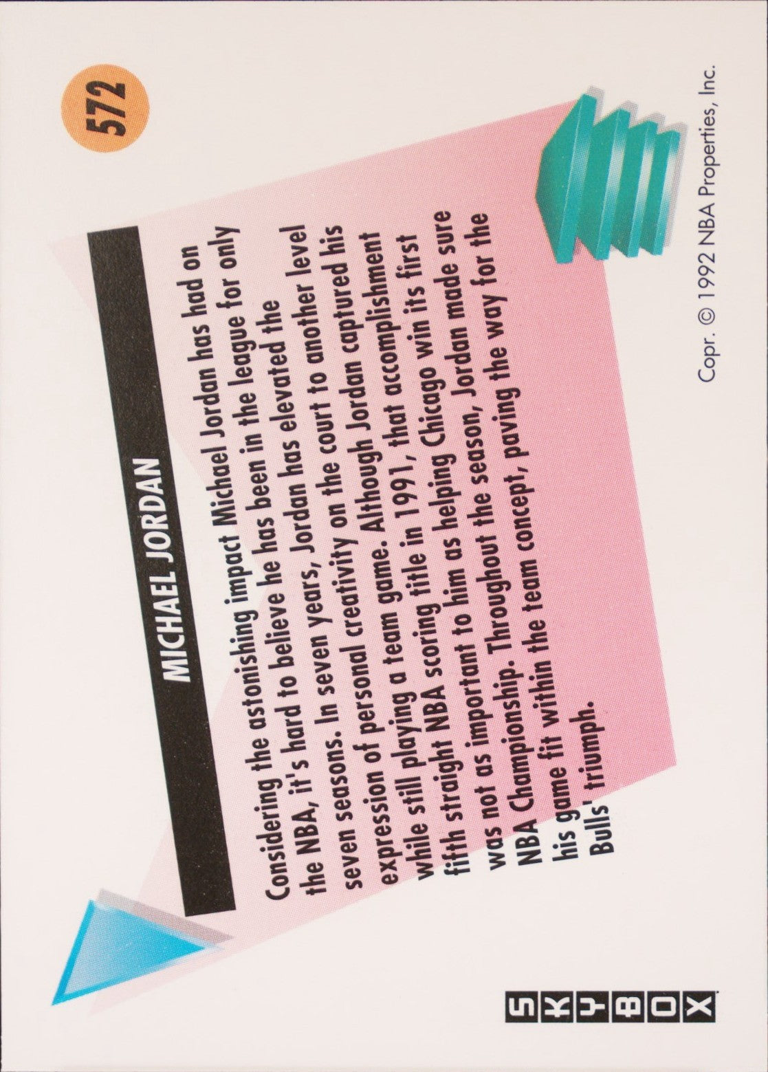 Michael Jordan Skybox 1991 PSA 10 GEM MT