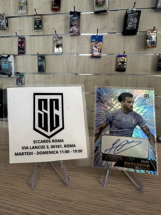 Felipe Anderson 48/49 Autograph Topps UCL  2023