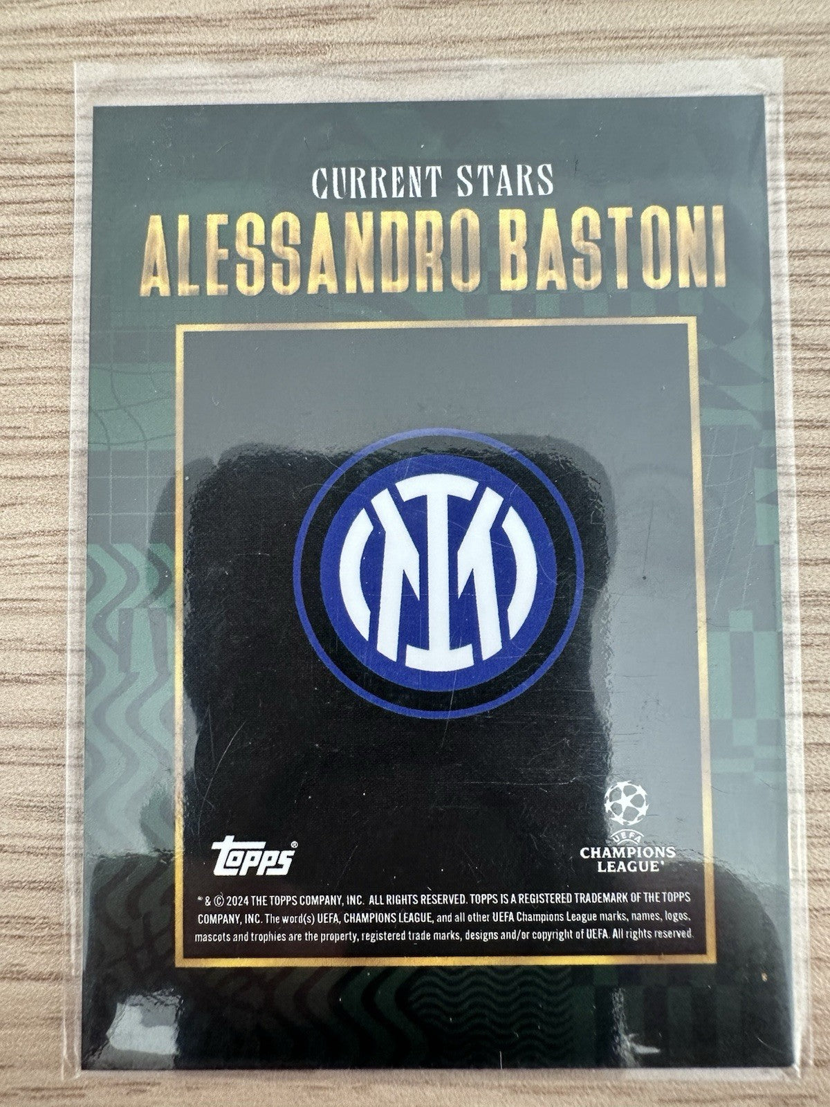 Alessandro Bastoni 77/99 Topps X Walkertkl UCL 2024